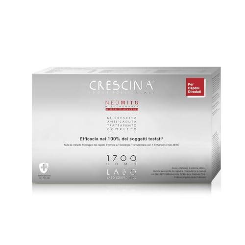 Crescina 1700 traitement cuir chevelu clairsemé et chute de cheveux homme