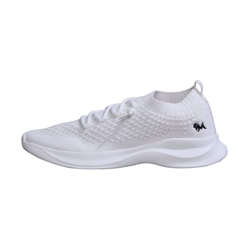 Image of Neeman's Knit Gliders Men Sneakers | Stylish Casual Shoes for Men with Airknit Breathable Upper | Anti-Skid EVA Sole Footwear | Lightweight Lace-Up Sneaker