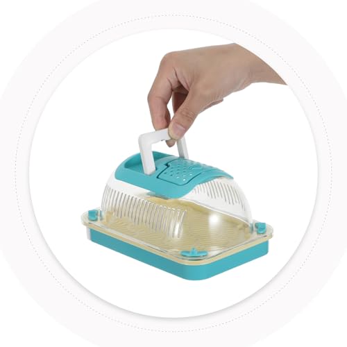 Caja de cría para caracoles de plástico transparente con ventilación para balcón 5
