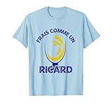 tee shirt rouge lacoste Frais Comme un Ricard. Ricard Pastis Apéro. Idée cadeau pour amoureux du ricard pastis. Parfait cadeau pour papa buveur amoureux du ricard pour la fête des pères.