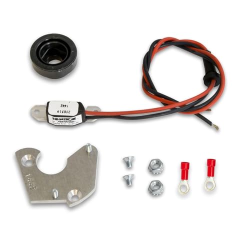 PerTronix Ignitor Electronic Ignition Conversion Kit - 12V Negative Ground Ignition Module Replaces Points Compatible with IHC 4 Cylinder International Distributors - 1442