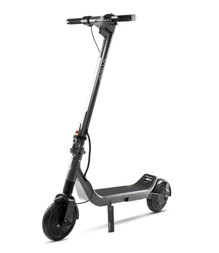 Apollo Go Electric Scooter for Adults with Dual 350W Motors, 28 MPH Top Speed, Up to 30-Mile Range, Airflow Suspension, Self-Healing Tires & 360° Lighting - E Scooter for Powerful All-Terrain Rides