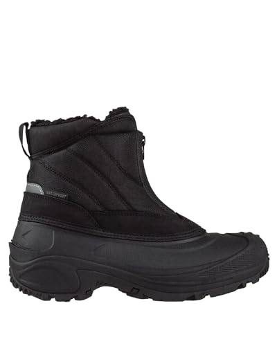 Ice Fields Dale 3 Snow Winter Boots for Men, Warm, Insulated, Waterproof Shell, Front Zipper