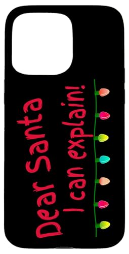 �N���X�}�X���C�g Dear Santa I Can Explain Fun Christmas �X�}�z�P�[�X iPhone 15 Pro Max �p