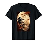 Japanische Tempel Shinto Schreine T-Shirt