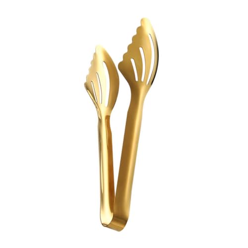 VALICLUD ステンレス製防?? 小型ステーキクランプ バーベキュー 焼肉用食品グ 滑り止め設計で調理 グリル ケーキ装飾に