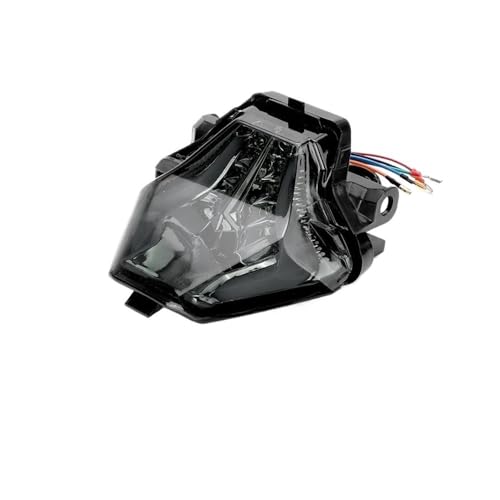 Feu arrière LED pour MT07 et FZ07 clignotant moto rouge 2014-2017