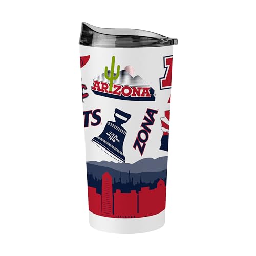 Image of Logo Brands NCAA Native Icons 20 oz Stainless Steel Tumbler - Double Wall Vacuum Insulated