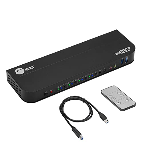 Commutateur KVM 4K HDMI pour connecter un Mac et un PC Windows