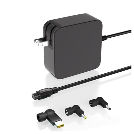65W AC Charger Compatible with Lenovo Laptop Ideapad Adapter Flex 14 15 14API 14IWL 14IML 15IWL 15IIL 15IML; Ideapad 1 3 5 1-15iau7 1-15ijl7 3-15itl6 3-15iau7; Slim 3 5 7 Laptop Power Supply Adapter