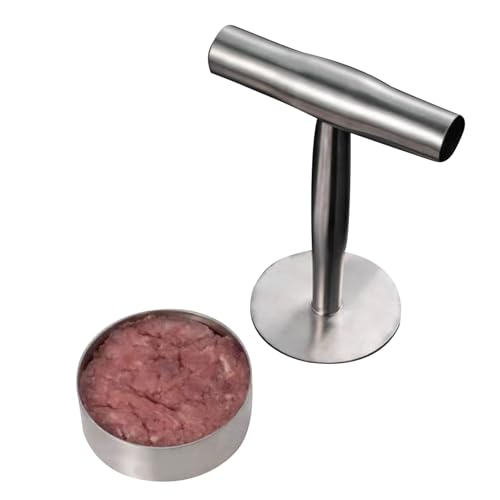Syengery Hamburger Press Patty Maker, Hamburger Press - Smasher Hamburger Press pour Smash Burgers | Gadgets de cuisine antiadhésifs en acier inoxydable pour le steak de cuisson des grillades,