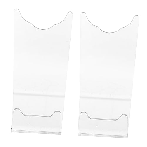 IWOWHERO Sturdy Plastic Acrylic Stand for Electric Razor Display Holder Storage Rack for Men's Shavers