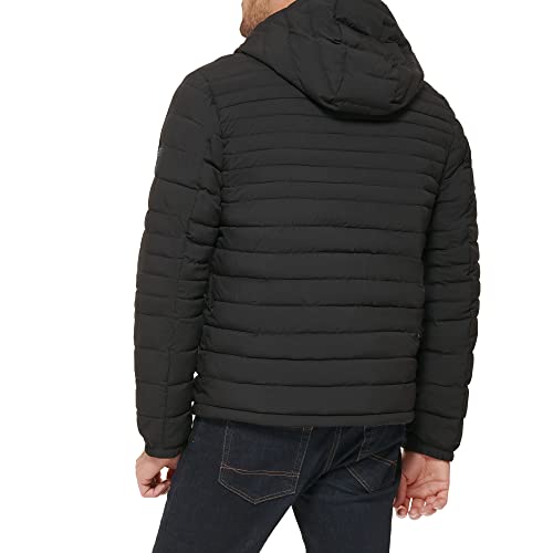 Tommy Hilfiger Men's Stretch Poly Hooded Packable Jacket4