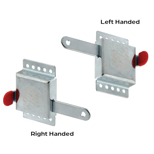 Prime-Line GD 52118 Inside Deadlock – Heavy Duty Galvanized Steel Housing, Fits Most Garage Doors, Extra Protection as a Security Lock, 7/8 x 1/8In. (Single Pack) - Image 4