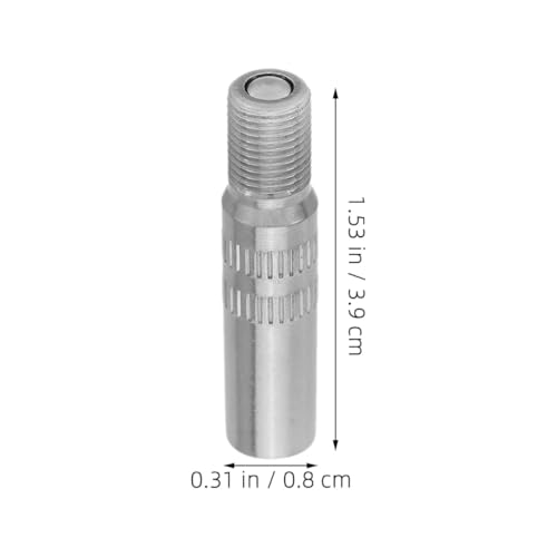 4 piezas tapas de válvula para neumáticos extensión de vástago cromadas de cobre para automóvil, motocicleta y bicicleta miniatura 2