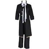Anime Cos Yatogami Kuroh Cosplay Costume Uniform (Female-Size, X-Large)