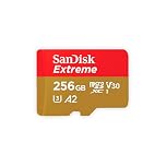 SanDisk 256GB Extreme MicroSDXC UHS-I Memory Card - C10, U3, V30, 4K, A2, Micro SD - SDSQXA1-256G-GN6MN