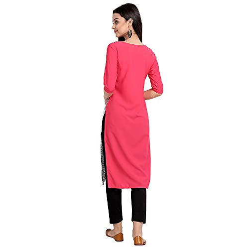 Image of Women's Crepe Straight Kurta