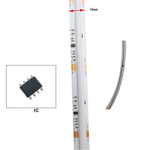 Tira LED RGB WS2811 DC12V 720 LEDs COB Flexible Digital miniatura 6