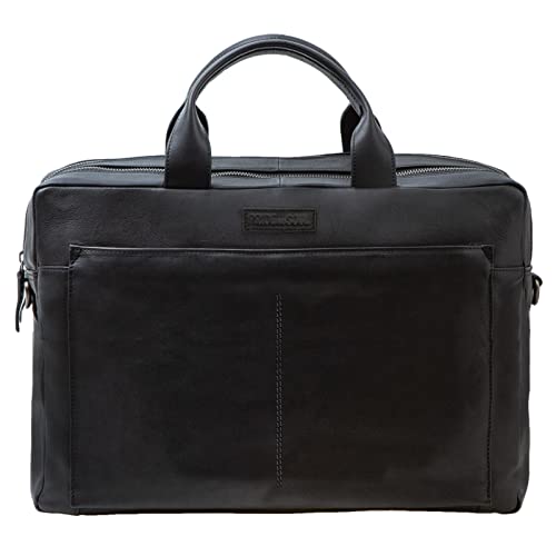Sac à bandoulière en cuir Pride and Soul 47530 Nomad pour ordinateur 15