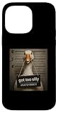 Got Too Silly Funny Goose Mugshot