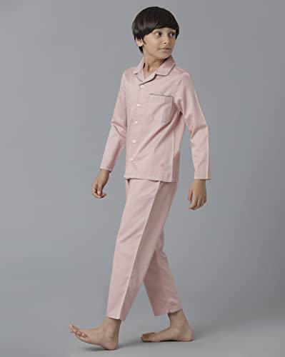 Image of Under Fourteen Boys Cotton Night Suit Set | Soft Breathable 2Pcs Sleepwear /Nightwear /Sleepsuit /Loungewear Co-Ord | Checks Top & Pyjama | Elastic Waist & Pockets | Multicolor Pajama Party & Gifting Set