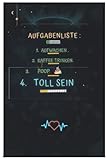  Aufgabenliste Aufwachen, Kaffe Trinken: Poop Toll sein Lustiger Wochen- und 24-Stunden-Tagesplaner mit linierten Seiten zum Schreiben / 149 Seiten / ... Design und Geschenk zum Verschenken