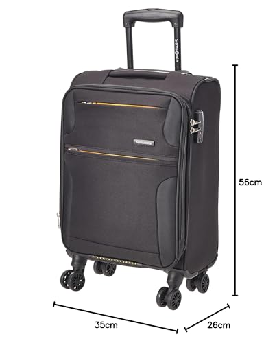 Mala de Viagem, Bahia, Samsonite, Preto, Pequena