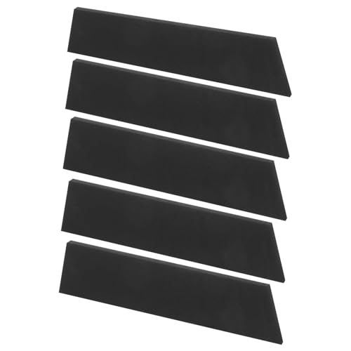 GARVALON 5piezas Cuchillas De Repuesto Para Escobas De Sustituto De Limpiacristales Herramienta De Limpieza Para Ducha Limpiacristales Hogar Limpieza De Ventanas Baño