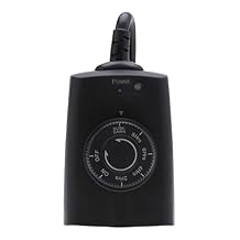 NSi Industries TORK 652B Outdoor Heavy-Duty 15-Amp Photocell Controlled/Light Activated Mechanical Plug-In Timer With 6 1/2-Inch Cord - Compatible With Incandescent/Compact Fluorescent/Led Ideal for Halloween Decorations