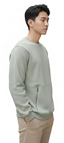 Image of Round Neck Sweatshirt for Men