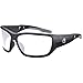 Baldr Safety Glasses Black Frame and Anti-Fog, Scratch-Resistant Lens