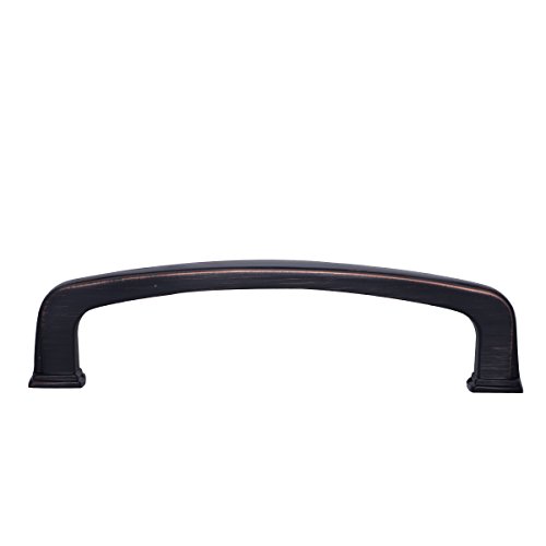 Image of Modern Handle Pull, 3.75 inch Center, Oil Rubbed Bronze Finish, 150 Pieces