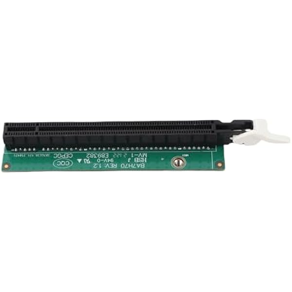 Generic Wysokowydajna Karta Rozszerzająca PCI E 16 dla ThinkCentre M920q M920x M910x M720q P330, łatwa Instalacja Karta Adaptera 01AJ940 dla Entuzjastów Komputerów (Bez płyty tylnej)