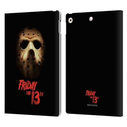 Étui portefeuille cuir iPad 10.2 compatible Apple et sous licence officielle Friday the 13th