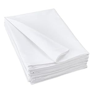 PH PandaHall 5pcs Pressing Cloth, 20x28 Inch White Cotton Ironing Cloth Ironing Fabric Protector Press Tool for Fabric Sewing Ironing Quilting Care Embroidery Protection, Thick 1.5mm