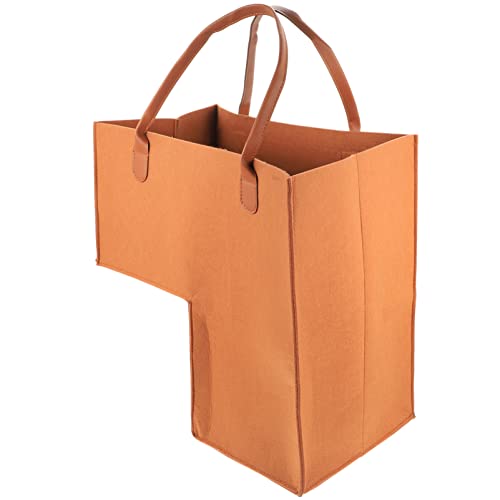 STOBAZA Folding Laundry Basket Stair Organizer Large Capacity Staircase Basket Home Laundry Hamper Decorative Storage Pouch