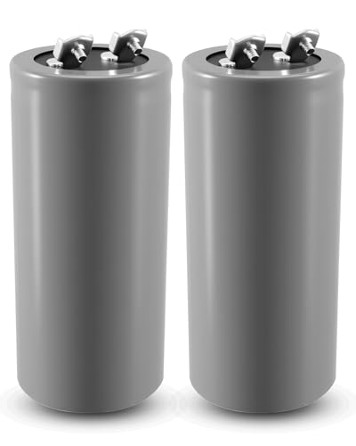 Motor Starting Capacitor 500UF MFD 250VAC Fit for CD60 Heavy-Duty HVAC Industrial Motors High-Voltage Equipment