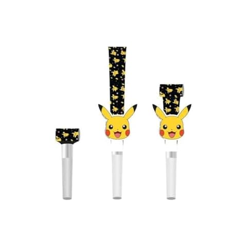 Amscan Pokémon Kids Birthday Party Noisemakers Cover