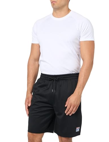 Short de sport homme à taille élastique The Champs noir en XL