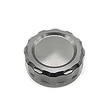 La seguridad --Para reducir la posibilidad de desbordamiento de fluido para evitar que el exceso de líquido de frenos entre en la tapa del tanque y entre en el compartimiento del motor de la motocicleta.