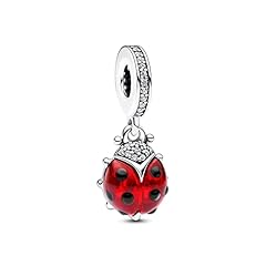 Red Ladybird Dangle Charm