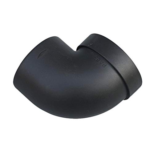 Dream-cool Conector de Salida de Codo de Tubo de conducto de Aire de plástico de 75 mm, para el Accesorio de Calentador de estacionamiento de Aire Webbersto Eberspaecher Welcoming Proficient
