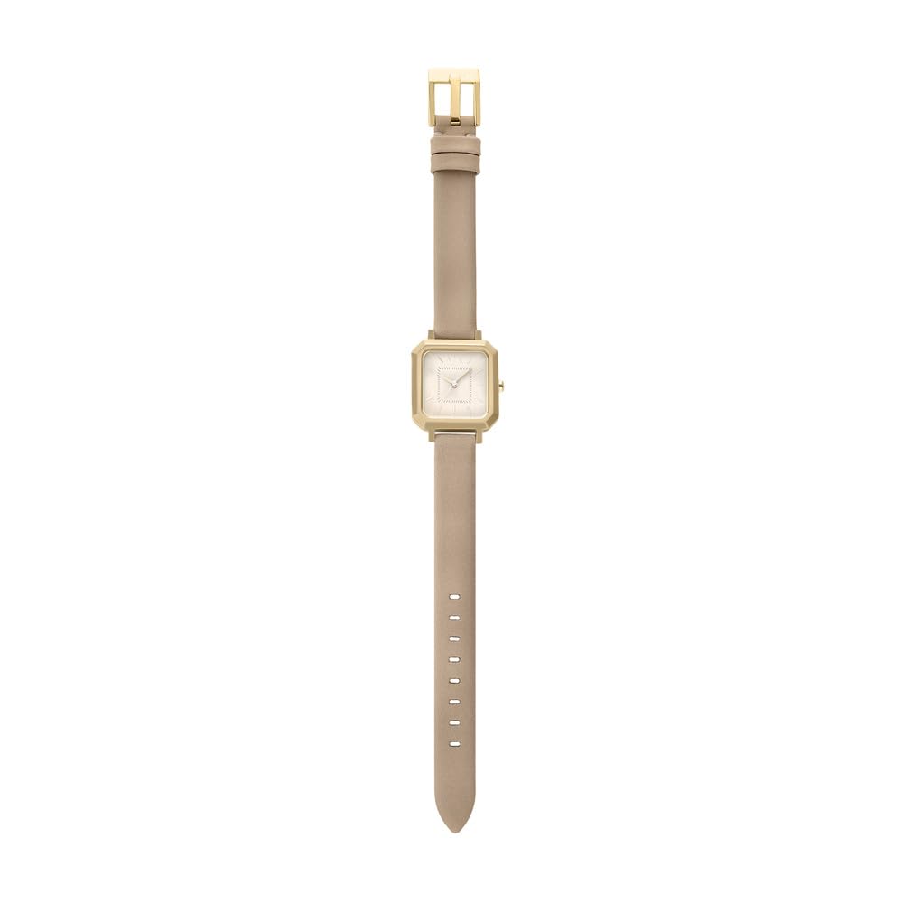 Armani Exchange Orologio da donna, Quarzo Movimento a tre lancette e cassa da 27 mm con cinturino in pelle