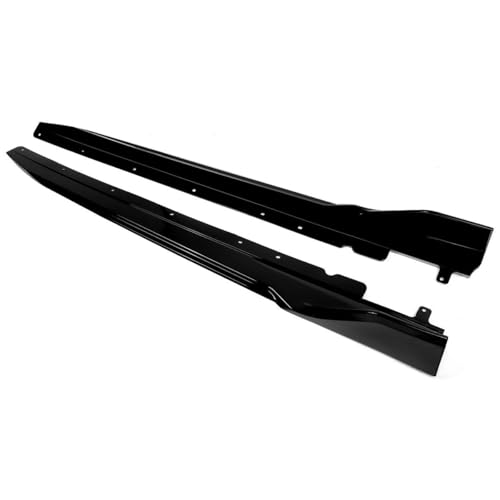に適合する G20 G21 3シリーズ 2019-2023 サイドスカートエクステンション リップグロス ブラック 車のサイドスカート