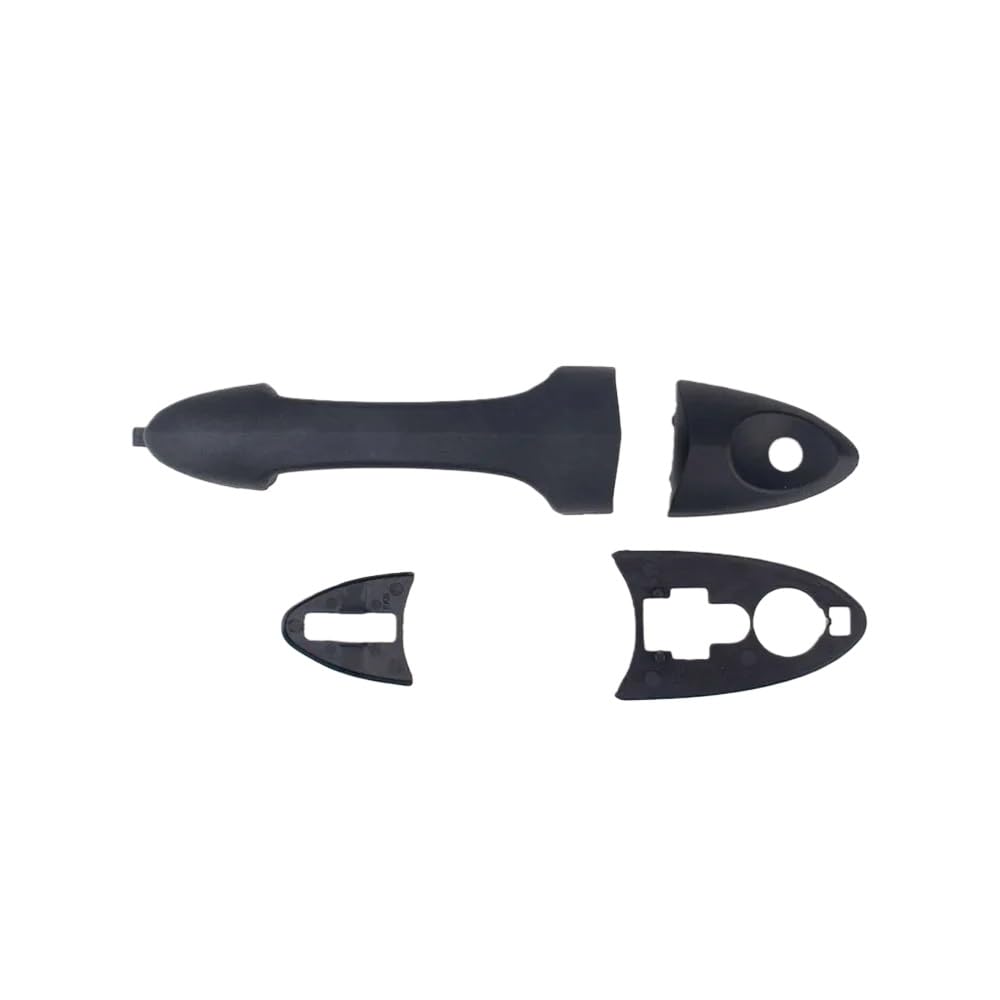 Hiiaw Front Left Car Door Handle Cover Trim Ys4z-5420966-Aaa Ys4z-5422088-Aaa Car Door Exterior Handle For Focus For Escape For Mazda For Tribute(Front Left)