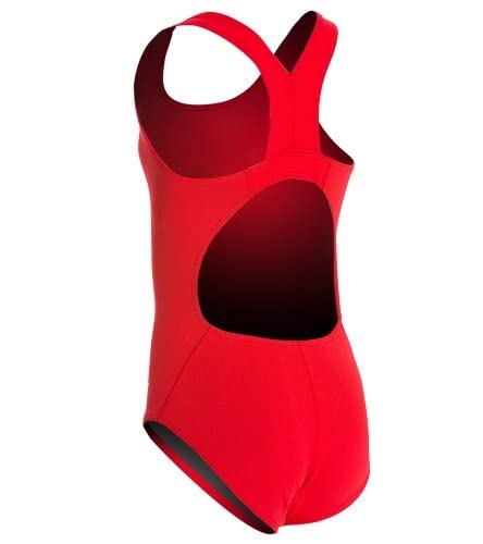 Sporti Hydrolast Technology Wide Strap One Piece Swimsuit Bathing Suit for Girls with UPF Protection Youth Old Version2