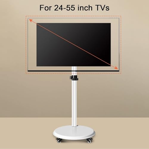 Soporte Móvil para TV de Piso para Pantallas 24-43 pulgadas miniatura 3