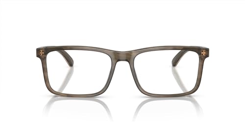 Image of Emporio Armani mens Ea3227 Square Prescription Eyewear Frames