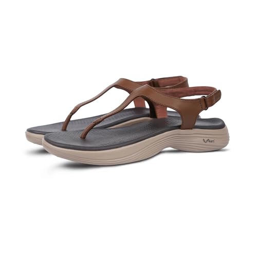 Image of HAPPENSTANCE Nala Women's Sandals | Premium Vegan Leather | Lightweight & Comfortable | Everyday Casual Footwear | Durable & Stylish Design |